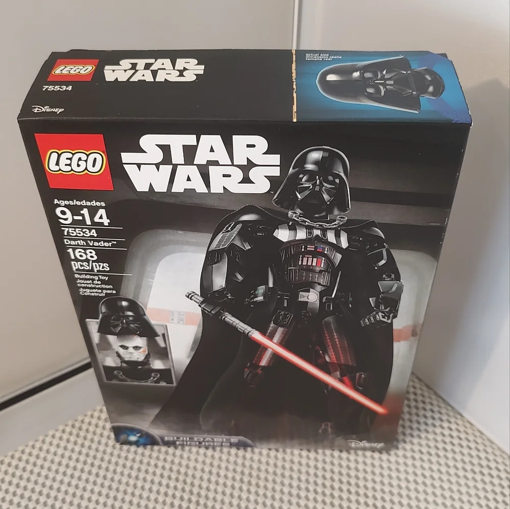 Lego 75534 Darth Vader Star Wars Buildable Figure Building Toy Set Disney NWT